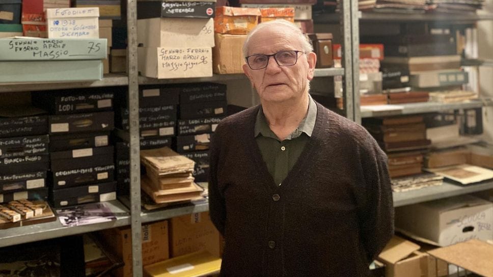 Il fotografo, fotoreporter e collezionista Silvano Bescapè