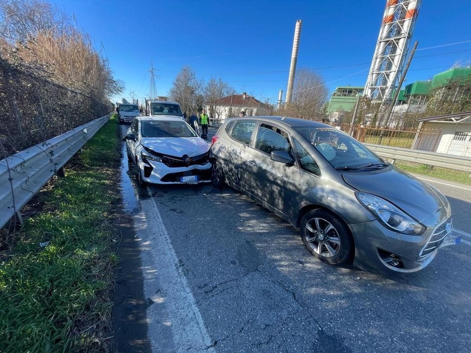 L’incidente sulla via Emilia tra Montanaso e Tavazzano
