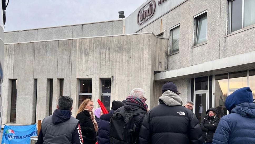 La protesta di lunedì mattina