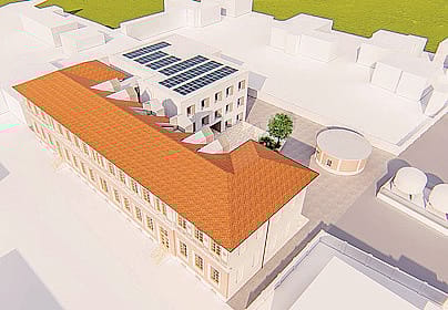 Il rendering dell’Its di Paullo