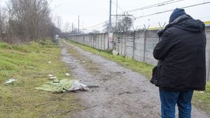La zona dove il poliziotto ha fatto fuoco (archivio)