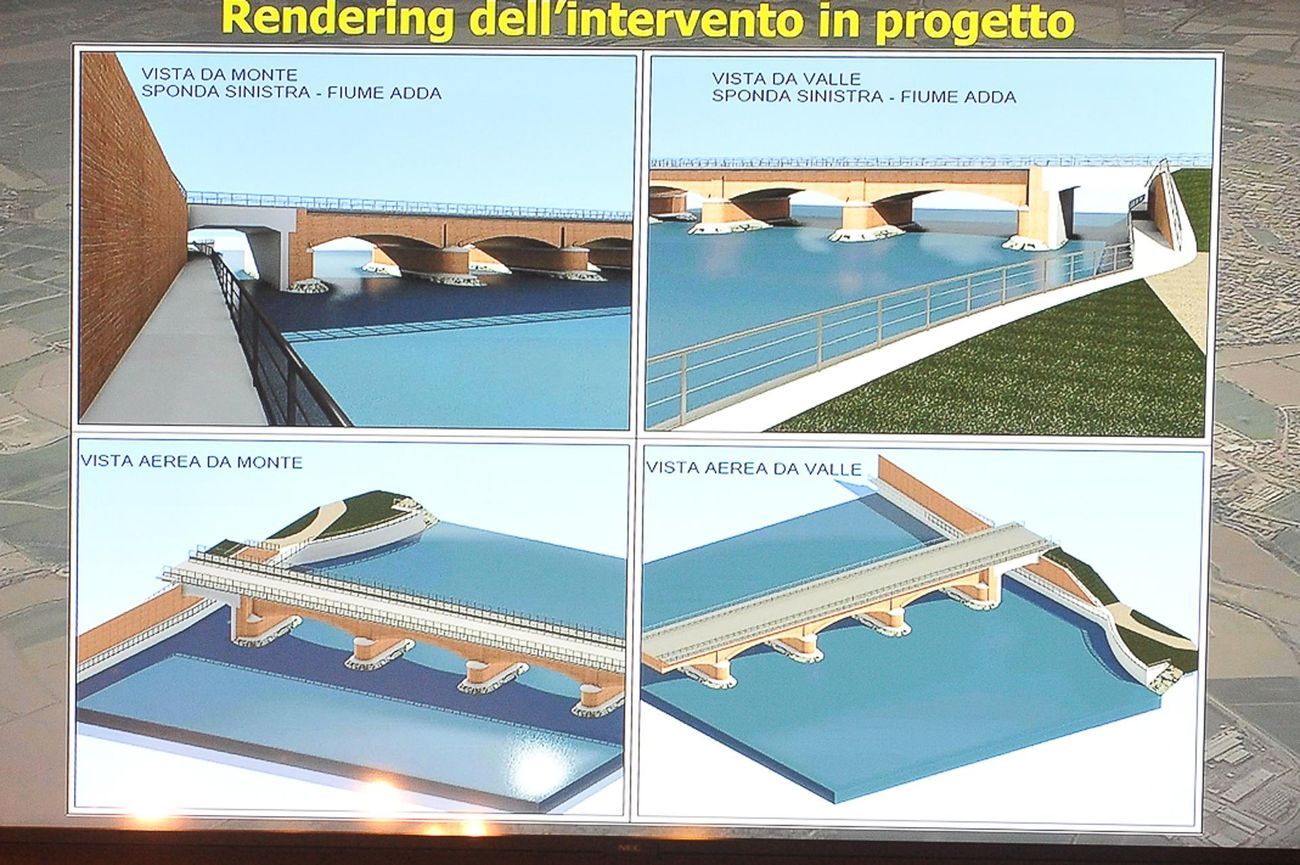 Il progetto della nuova campata