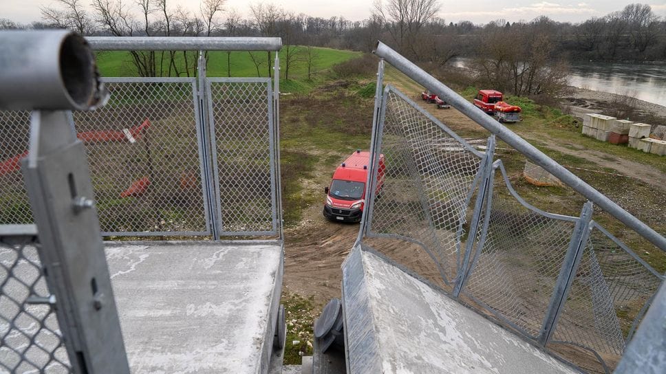 Il manufatto crollato