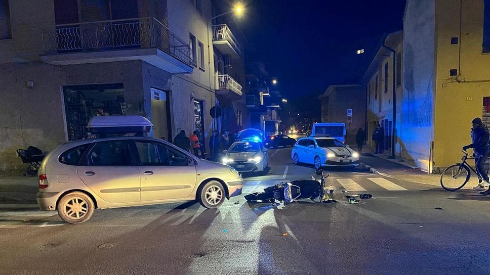 La scena dell’incidente
