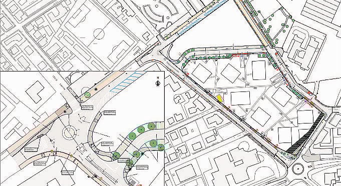 Ecco come sarà la nuova viabilità intorno all’area ex Abb tra viale Pavia e via Fascetti