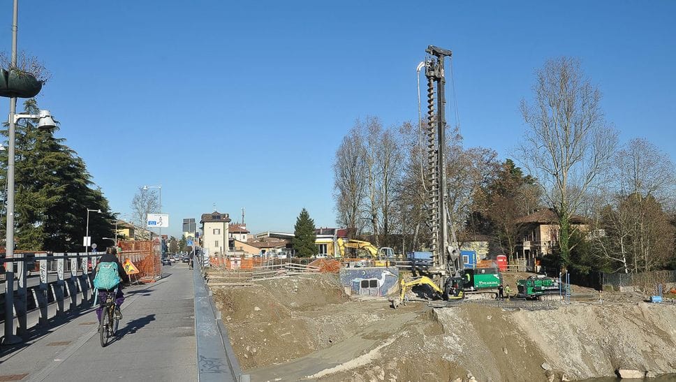 Il cantiere del ponte (Ribolini)