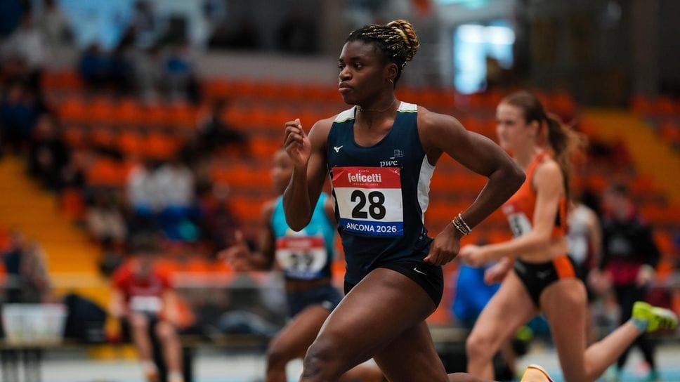 Kelly Doualla ai recenti campionti italiani Allieve