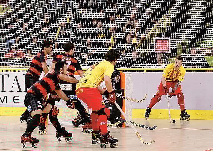 Un momento della partita tra Amatori e Sarzana