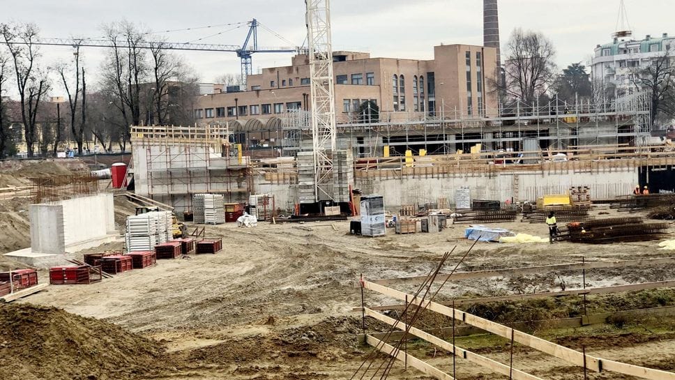 Il maxi cantiere avviato sull’area dell’ex Abb (Borella)