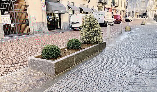 Il nuovo aspetto di via Lodino (Borella)