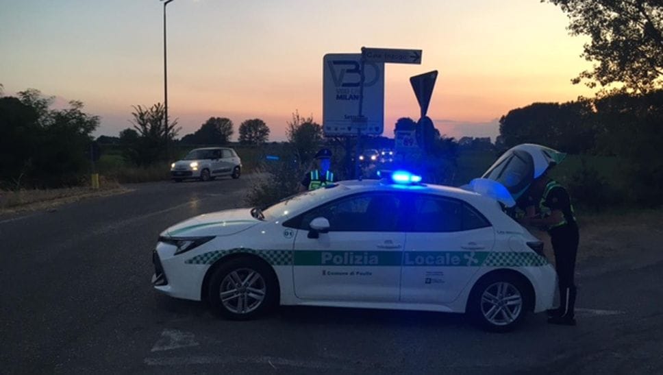 Polizia locale a Paullo