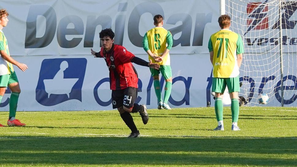 Bramante ha rotto l’equilibrio della sfida segnando dal dischetto dopo un rigore assegnato per fallo su Rao (foto Archivio)