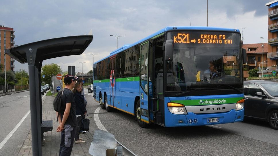 Un mezzo di Autoguidovie (archivio)