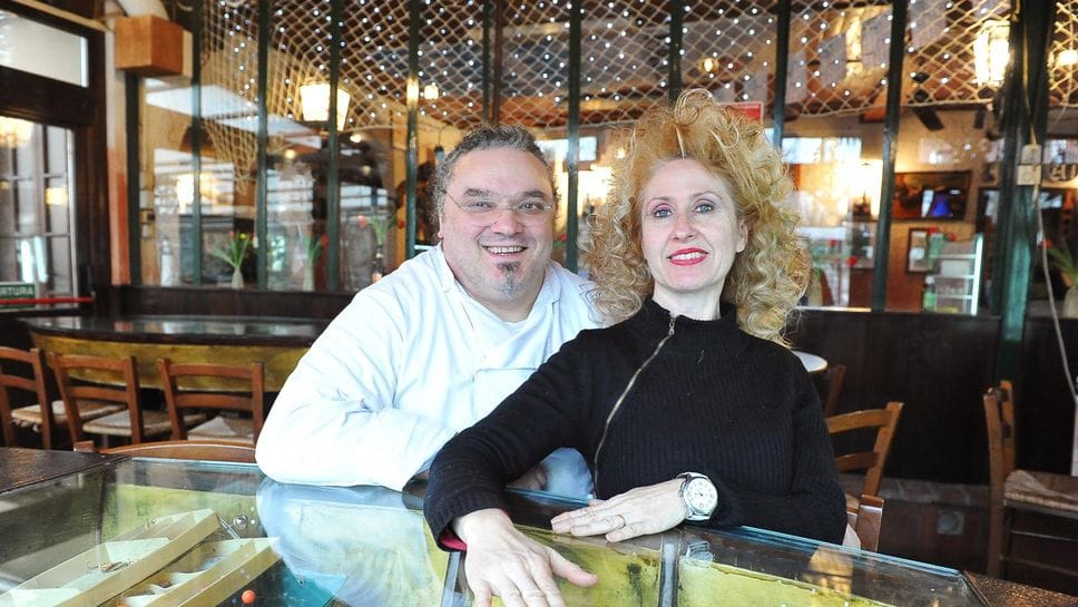 Angelo Scarfia con la moglie Grazia Marija Leccardi (archivio)