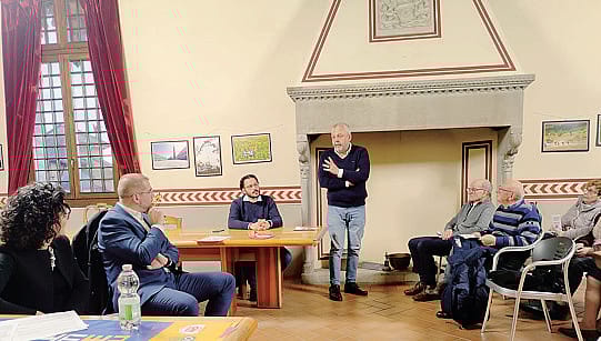 Uggetti durante il suo intgervento (Agosti)