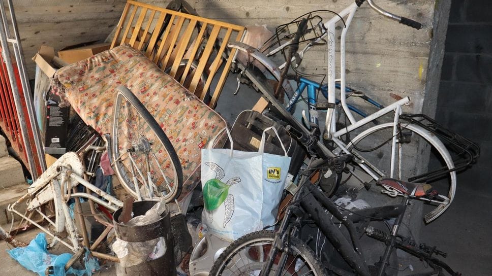 Una delle foto inviateci dai residenti