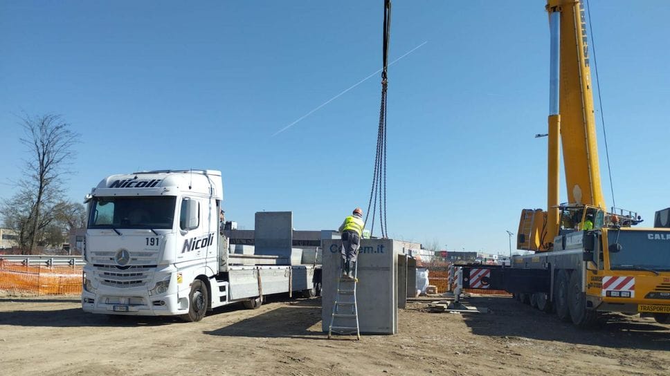 I lavori sul cavo Marocco (Cuti)