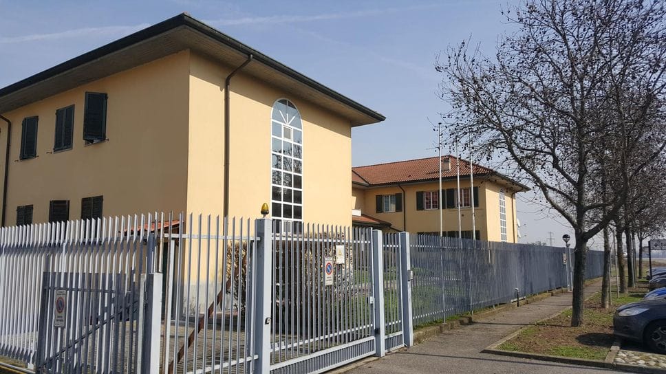 La caserma dei carabinieri di Zelo