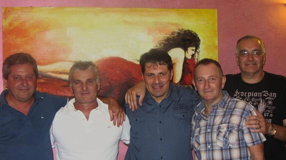 Ferdinando Favia, terzo da sinistra