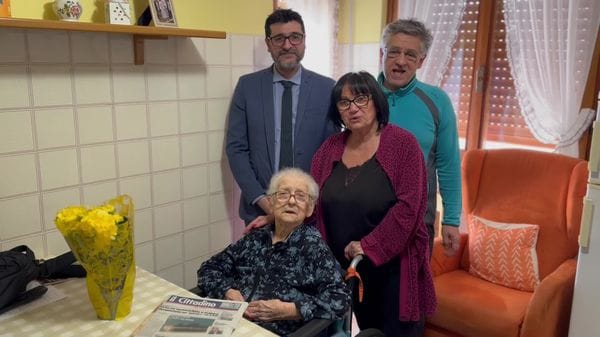 Giovanna Quartieri festeggia il secolo di vita