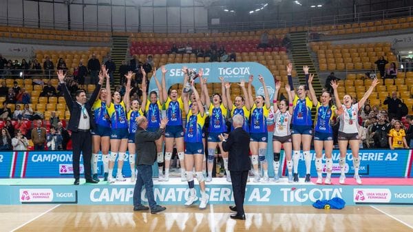 VOLLEY, il vizzolese Parazzoli promosso con il Talmassons in Serie A1 