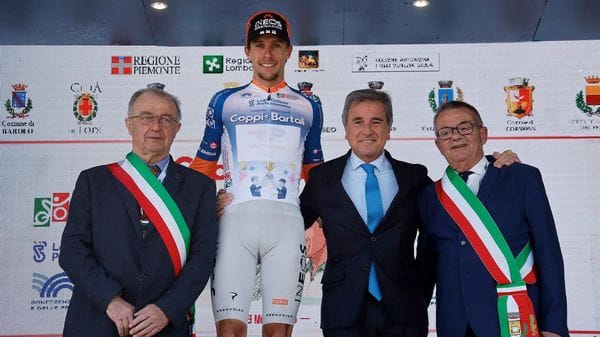 CICLISMO Laurance vince la prima tappa della “Coppi e Bartali”, giovedì la Lodi-Massalengo