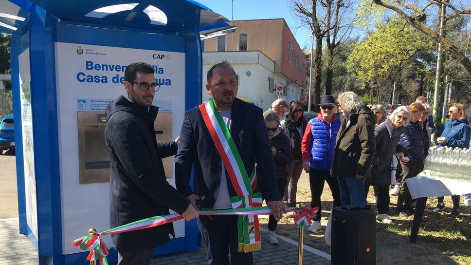 A San Bovio inaugurata la casa dell’acqua: un presidio sociale