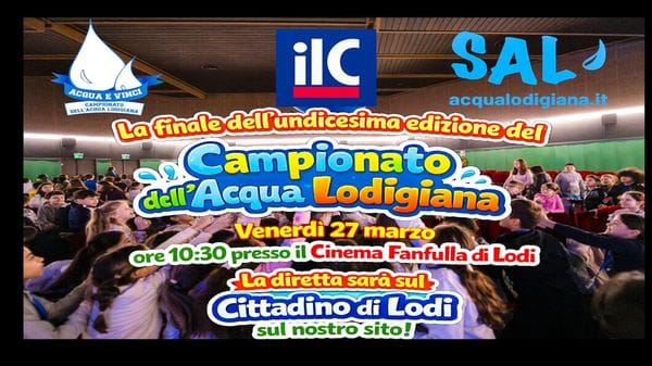La finale del Campionato dell’Acqua Lodigiana