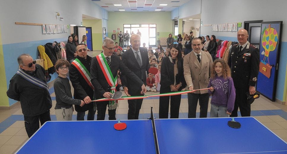 Una nuova area per il gioco nella scuola 