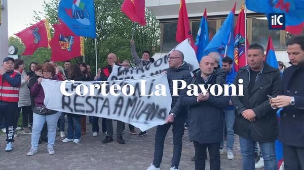 San Giuliano - corteo La Pavoni