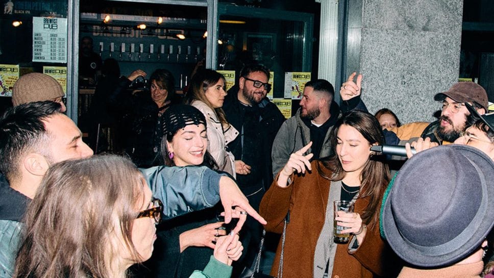 L’inaugurazione del locale a Milano (Scarioni)