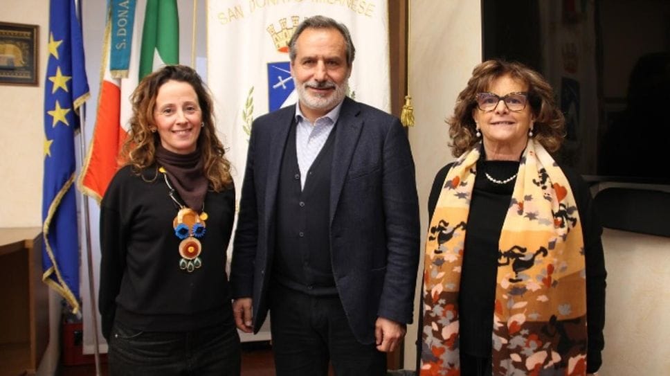 Da sinistra Faccioli, Squeri e Raciti