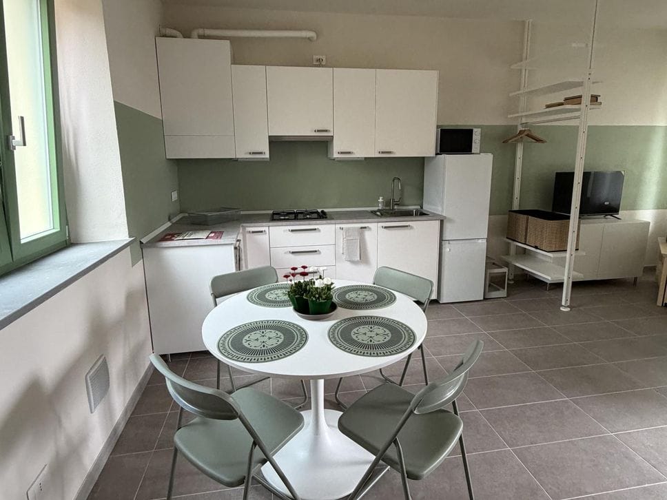 L’interno dell’alloggio