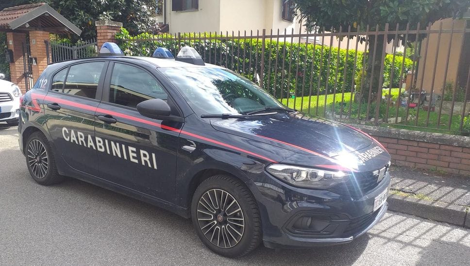 Una pattuglia dei carabinieri