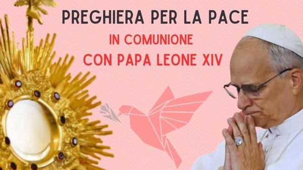 La diocesi in preghiera per la pace in comunione con il Santo Padre