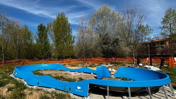 È quasi pronta la pista da pump truck, circuito inclusivo per ridurre i pericoli