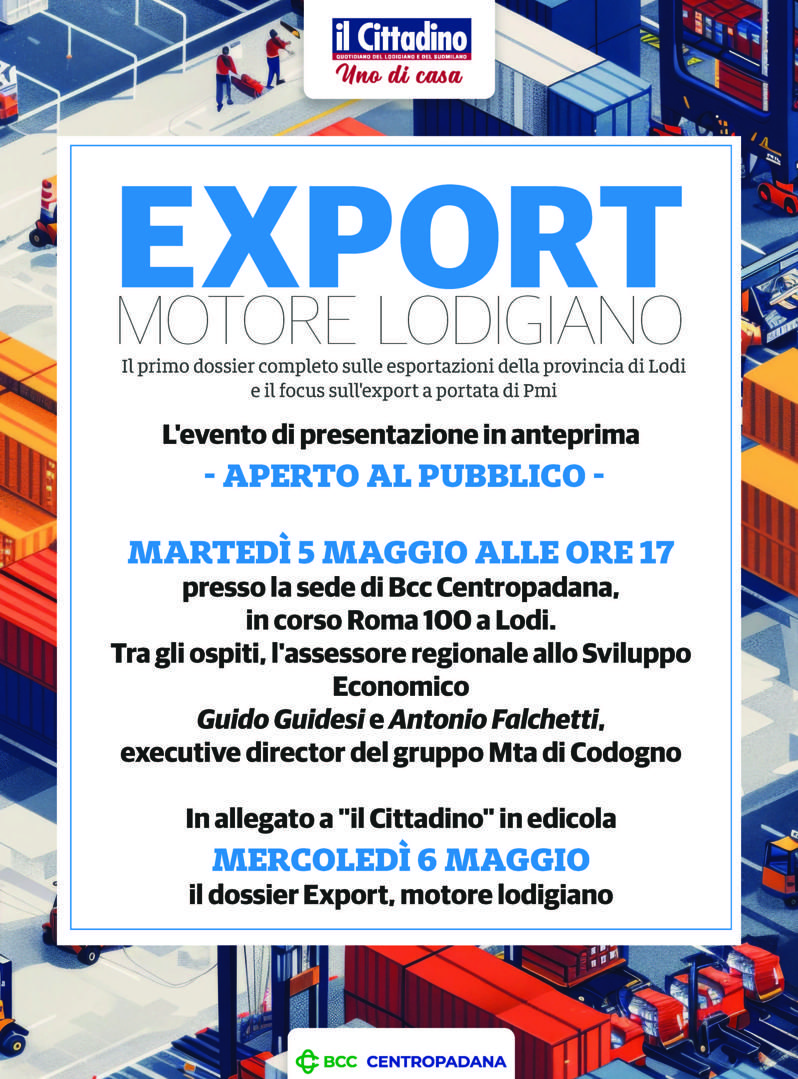 Export, motore lodigiano