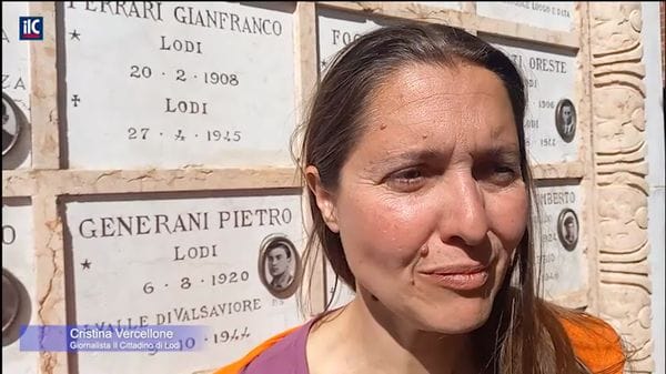 Lodi, tagliato il nastro al monumento ai caduti antifascisti