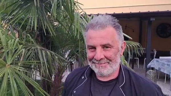 Roberto Galbiati, da fabbro a cuoco nell'osteria di paese