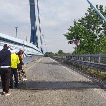 Sopralluogo al ponte di Bertonico: tempi incerti per la riapertura