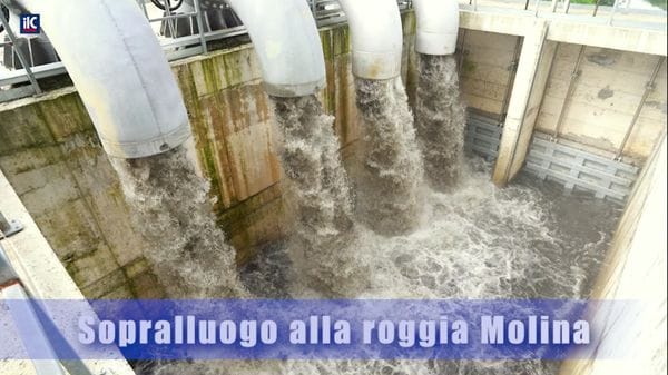 Lodi, sopralluogo alla roggia Molina