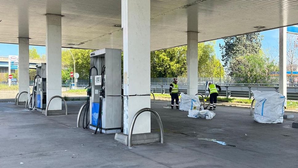 San Donato, bonificata l’area dell’ex distributore Esso