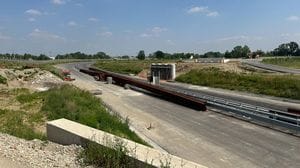 Via Emilia a Casale: cantiere Anas al palo, i lavori fermi da giorni