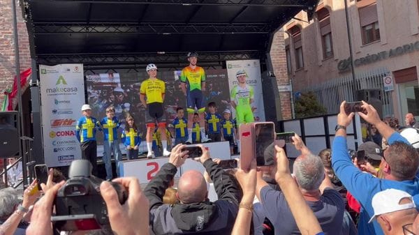 Paolo Marangon vince in volata il Gran Premio del Perdono di Melegnano