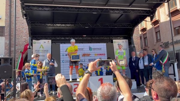 Premiazione vincitore Gp Perdono