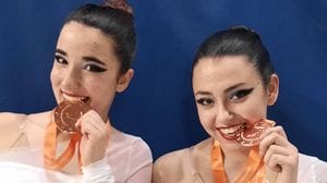  MEDIGLIA  Bronzo storico europeo nel twirling