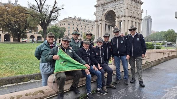 Il Gruppo Alpini di Lodi all’adunata di Genova: «Una festa di popolo»
