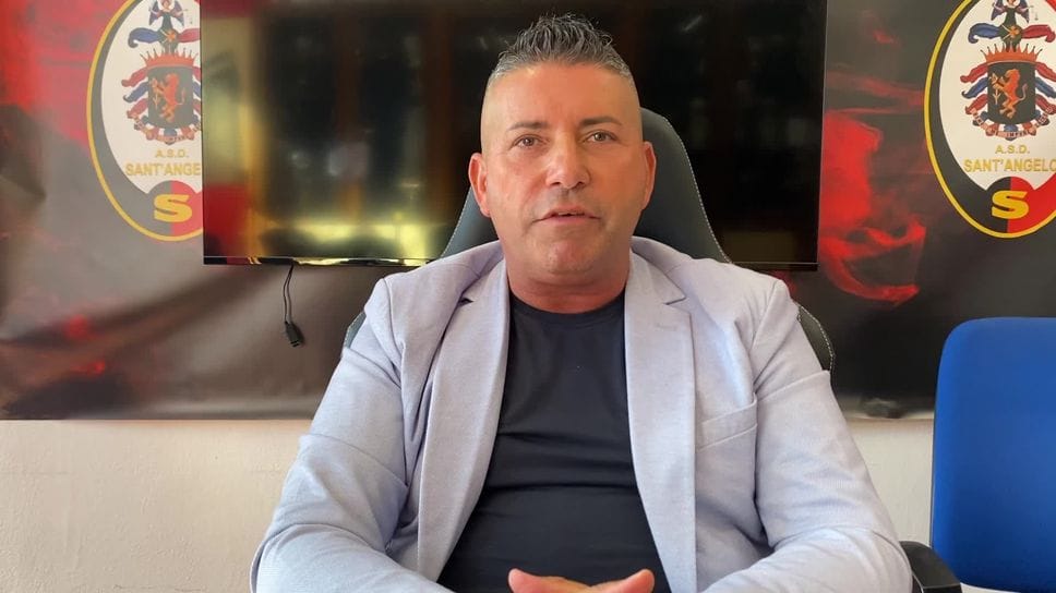 Vito Cera nuovo direttore sportivo del Sant’Angelo: «Qui una tifoseria superiore» - VIDEO