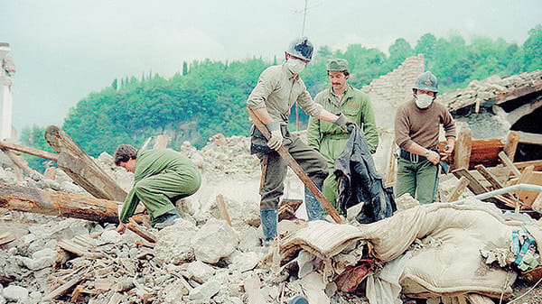Cinquant’anni fa il terremoto devastò il Friuli, la grande risposta del popolo lodigiano 