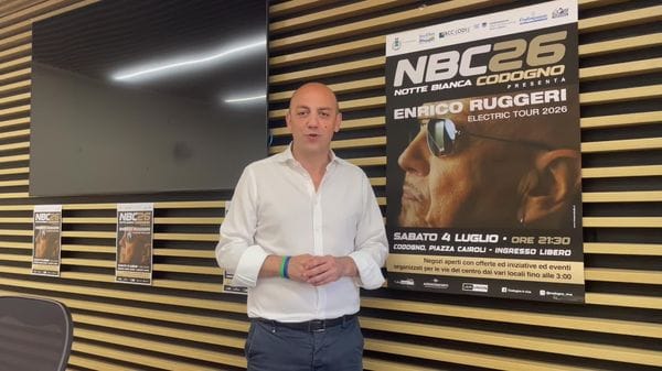 CODOGNO Il concerto di Enrico Ruggeri alla notte bianca VIDEO